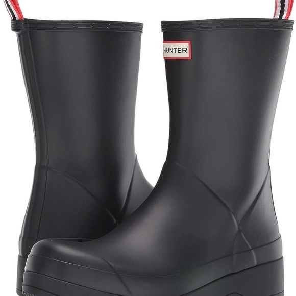 Hunter Classic Black Waterproof Boots Men’s size 9 *** Never Worn**